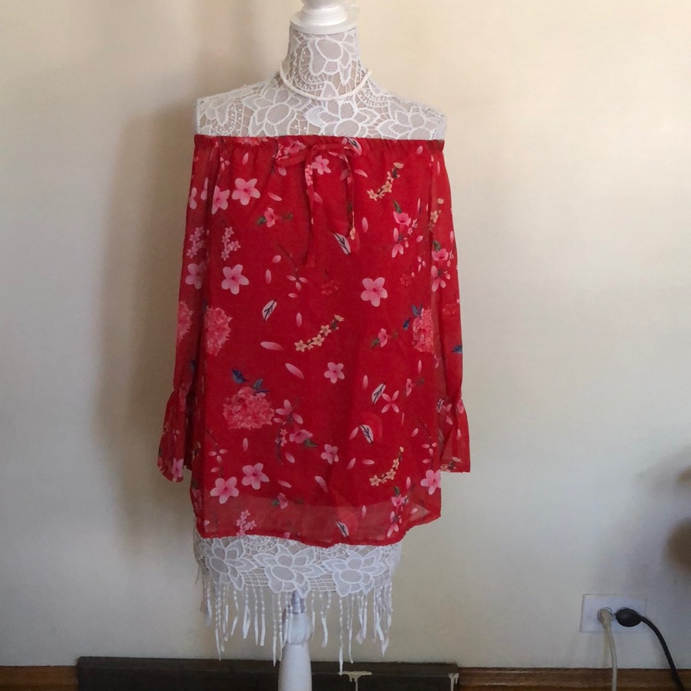 Red Summer Top